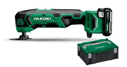 Afbeeldingen van HIKOKI Accu multitool CV12DAWEZ 12V 2x 12V 2,5Ah in HSC I