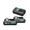 Afbeeldingen van HIKOKI Accu powerpack UC12SLWFZ UC12SL + 2x 12V 4,0Ah in doos