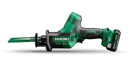 Afbeeldingen van HIKOKI Accu reciprozaag CR12DAWEZ 12V 50MM 2x 2,5Ah in HSC II