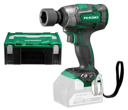 Afbeeldingen van HIKOKI Accu slagmoeraanzetter 1/2" WR18DBDL2W2Z 18V BL 305Nm IP56 MV EXCLUSIVE in HSC II