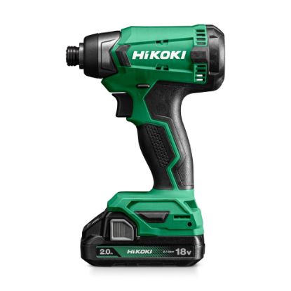 Afbeeldingen van HIKOKI Accu slagschroevendraaier WH18DAWCZ 18V BL 140Nm MV 2x 18V 2,0Ah in kunststof koffer