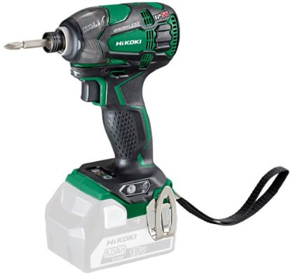 Afbeeldingen van HIKOKI Accu slagschroevendraaier 1/4" WH18DBDL2W4Z 18V BL 207Nm IP56 MV EXCLUSIVE in doos
