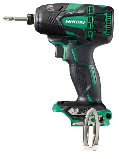 Afbeeldingen van HIKOKI Accu slagschroevendraaier 1/4" WHP18DBLW4Z olie pulse 18V BL 136Nm IP56 MV EXCLUSIVE in doos