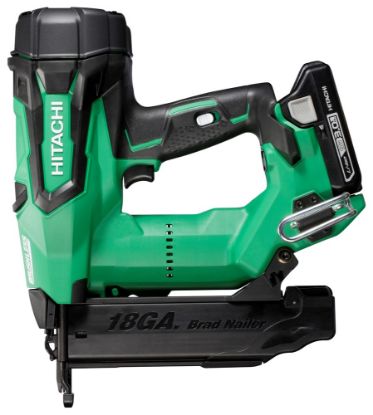 Afbeeldingen van HIKOKI NT1850DA WXZ  ACCU SPIJKERAPPARAAT 18V, BL, 18 GAUGE, MV, 2x 18V 2,0Ah in HSC IV