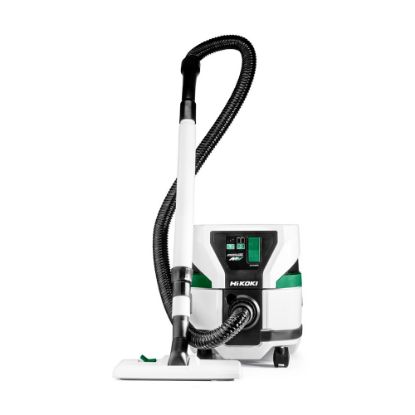 Afbeeldingen van HIKOKI Accu stofzuiger RP3608DAW7Z nat+droog 36V 35M3 6L water 8L stof MV EXCLUSIVE inclusief stangenset