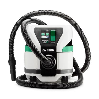 Afbeeldingen van HIKOKI Accu stofzuiger RP3608DBW7Z bluetooth 36V 35M3 8L stof MV EXCLUSIVE in doos