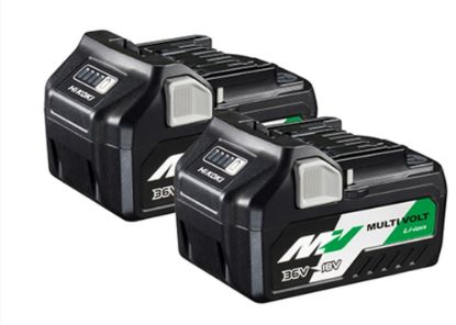 Afbeeldingen van HIKOKI Accu twin pack BSL36A18 multivolt A 2x MV-A (36V 2,5Ah/18V 5,0Ah)