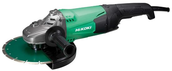 Afbeeldingen van HIKOKI Haakse slijper G18STWEZ 230V 2000W 180MM dodemans schakelaar inclusief diamantbladen in doos