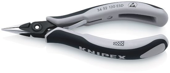 Afbeeldingen van KNIPEX Elektronicatang ESD 3452130ESD DIN9655