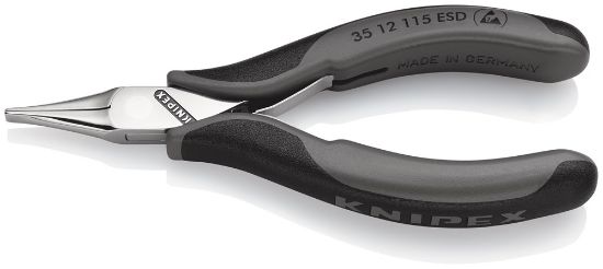 Afbeeldingen van KNIPEX Elektronicatang ESD 3512115ESD DIN9655