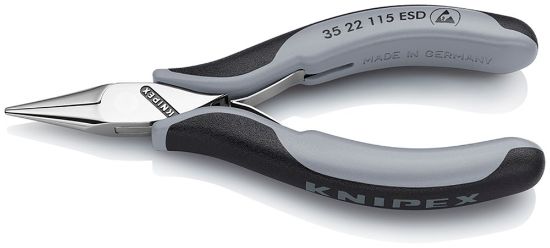 Afbeeldingen van KNIPEX Elektronicatang ESD 3522115ESD DIN9655