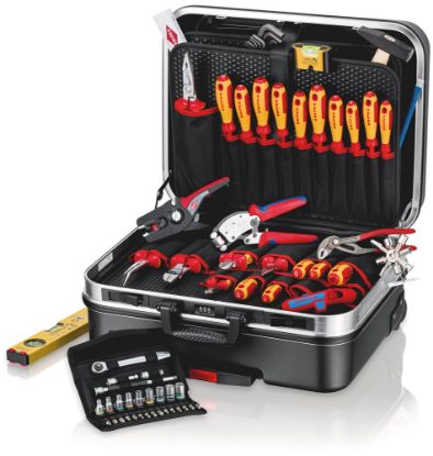 Afbeeldingen van KNIPEX Gereedschapskoffer BIG BASIC MOVE ElektroPlus