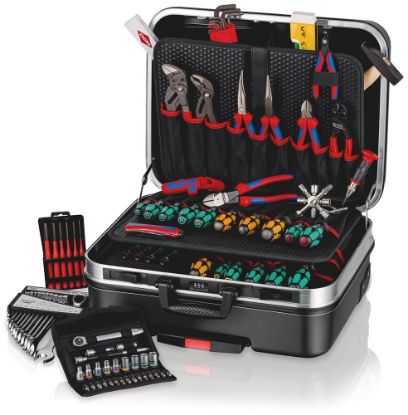 Afbeeldingen van KNIPEX Gereedschapskoffer BIG BASIC MOVE Mechanica
