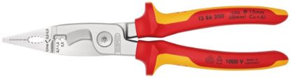 Afbeeldingen van KNIPEX Installatietang elektro 1386200 6-functies