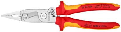 Afbeeldingen van KNIPEX Installatietang elektro 1396200 6-functies