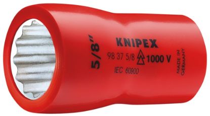 Afbeeldingen van KNIPEX Inzetsteeksleutel ⅜" 98375/8" DIN60900