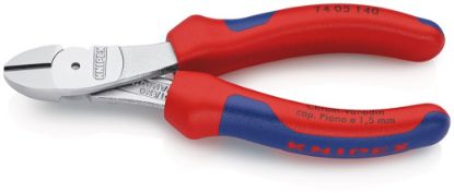 Afbeeldingen van KNIPEX Kracht zijsnijtang 7405140 DIN5749 140MM