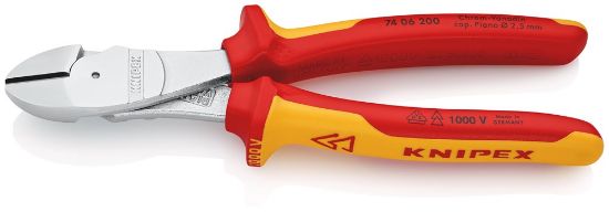 Afbeeldingen van KNIPEX Kracht zijsnijtang 7406200 DIN5749 DIN60900