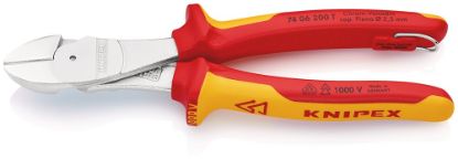 Afbeeldingen van KNIPEX Kracht zijsnijtang 7406200TBK DIN5749 200MM