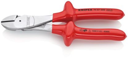 Afbeeldingen van KNIPEX Kracht zijsnijtang 7407200 DIN5749 DIN60900