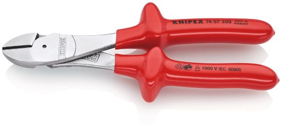 Afbeeldingen van KNIPEX Kracht zijsnijtang 7407200 DIN5749 DIN60900