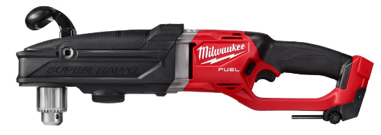 Afbeeldingen van MILWAUKEE Accu haakse boormachine M18FRAD2-0 SUPER HAWG met 2 snelheden BODY