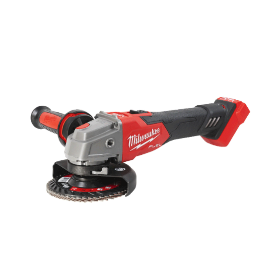 Afbeeldingen van MILWAUKEE Accu haakse slijper M18FSAGV125XB-0X 125MM variabel geremd schuifschakelaar BODY