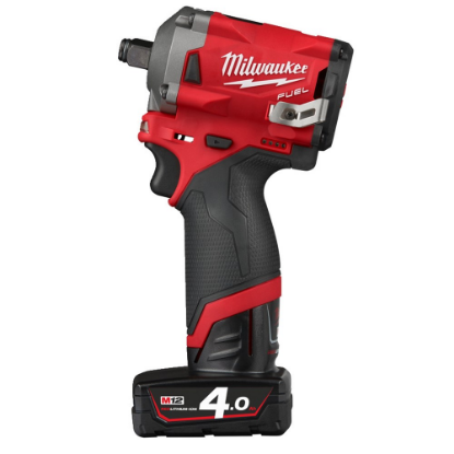 Afbeeldingen van MILWAUKEE Accu slagmoersleutel ½" subcompact M12FIWF12-422X