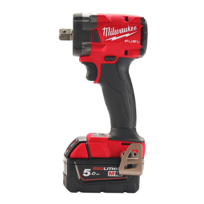 Afbeeldingen van MILWAUKEE Accu slagmoersleutel ½" compact M18FIW2P12-502X met verende borgpen