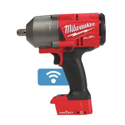 Afbeeldingen van MILWAUKEE Accu slagmoersleutel ½" M18ONEFHIWP12-0X high torque ONE-KEY met verende borgpen BODY