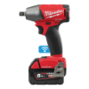 Afbeeldingen van MILWAUKEE Accu slagmoersleutel ½" M18ONEIWP12-502X ONE-KEY met verende borgpen 2x 5,0Ah