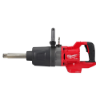 Afbeeldingen van MILWAUKEE Accu slagmoersleutel 1" M18ONEFHIWF1D-0C ONE-KEY D-greep met frictiering en verlengde as (150MM) BODY