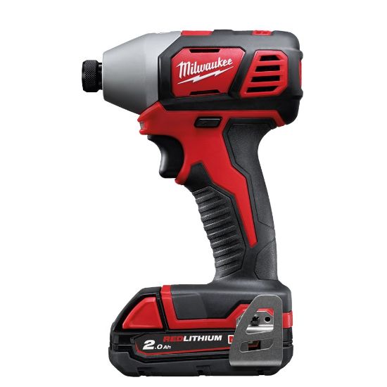 Afbeeldingen van MILWAUKEE Accu slagschroevendraaier ¼" compact M18BID-202C