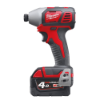 Afbeeldingen van MILWAUKEE Accu slagschroevendraaier ¼" compact M18BID-402C