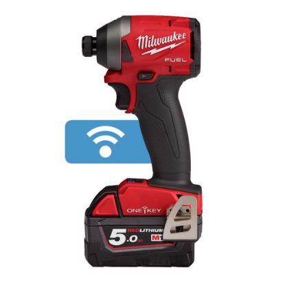 Afbeeldingen van MILWAUKEE Accu slagschroevendraaier ¼" M18ONEID2-502X ONE-KEY