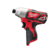 Afbeeldingen van MILWAUKEE Accu slagschroevendraaier subcompact M12BID-0 BODY
