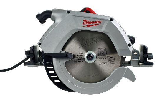 Afbeeldingen van MILWAUKEE Cirkelzaag CS85CBE 235MM 2200W met geleiderail
