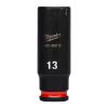 Afbeeldingen van MILWAUKEE Dop SHOCKWAVE ¼" lang 13MM