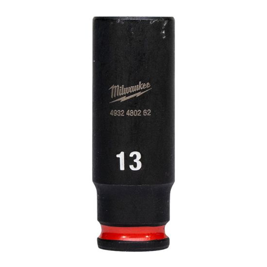 Afbeeldingen van MILWAUKEE Dop SHOCKWAVE ¼" lang 13MM