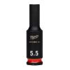 Afbeeldingen van MILWAUKEE Dop SHOCKWAVE ¼" lang 5,5MM