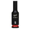 Afbeeldingen van MILWAUKEE Dop SHOCKWAVE ¼" lang 5MM