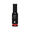 Afbeeldingen van MILWAUKEE Dop SHOCKWAVE ¼" lang 6MM