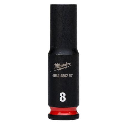 Afbeeldingen van MILWAUKEE Dop SHOCKWAVE ¼" lang 8MM