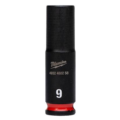 Afbeeldingen van MILWAUKEE Dop SHOCKWAVE ¼" lang 9MM