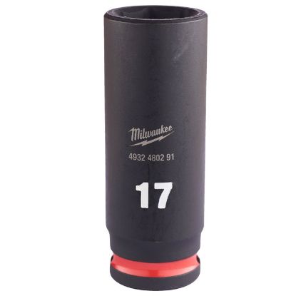 Afbeeldingen van MILWAUKEE Dop SHOCKWAVE ⅜" lang 17MM