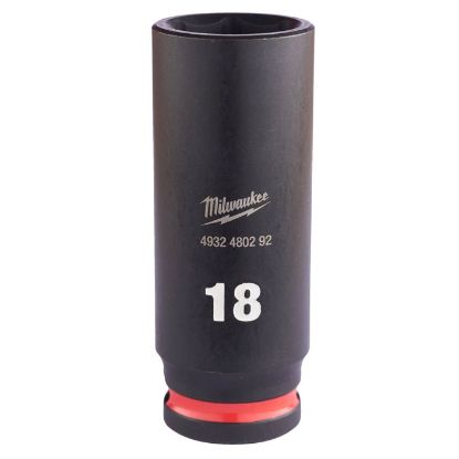 Afbeeldingen van MILWAUKEE Dop SHOCKWAVE ⅜" lang 18MM