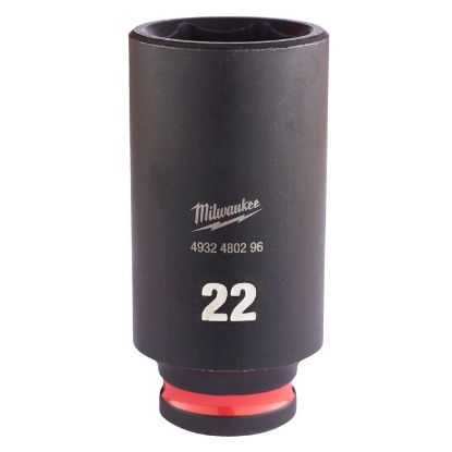 Afbeeldingen van MILWAUKEE Dop SHOCKWAVE ⅜" lang 22MM