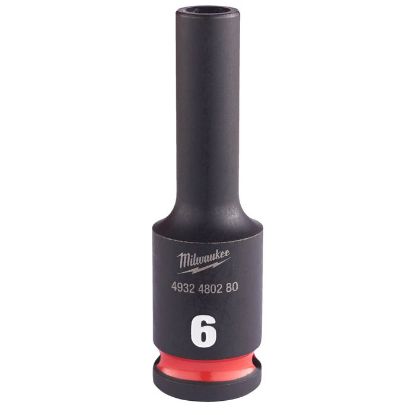Afbeeldingen van MILWAUKEE Dop SHOCKWAVE ⅜" lang 6MM