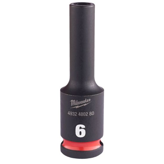 Afbeeldingen van MILWAUKEE Dop SHOCKWAVE ⅜" lang 6MM
