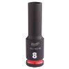 Afbeeldingen van MILWAUKEE Dop SHOCKWAVE ⅜" lang 8MM